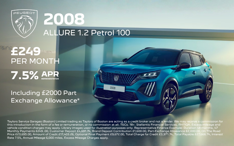 pegueot 2008 offer