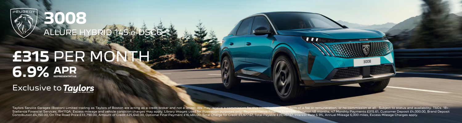 peugeot 3008 offer