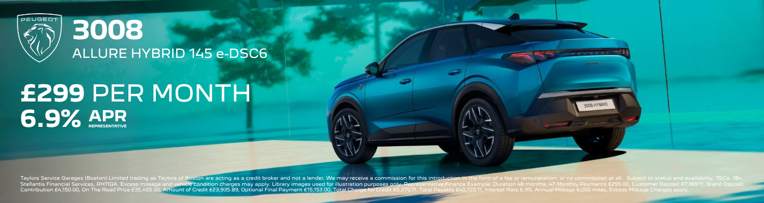 peugeot 3008 offer