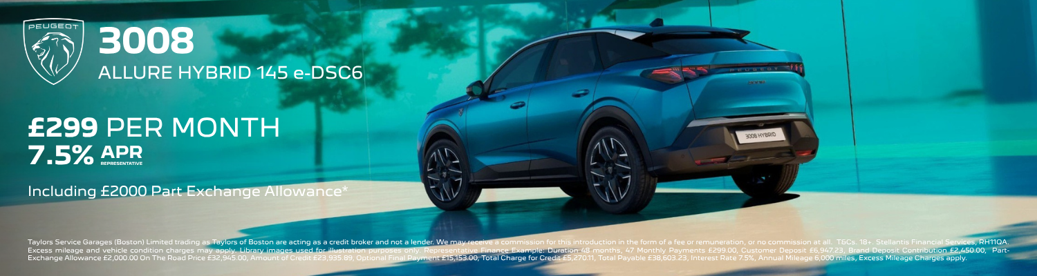 peugeot 3008 offer