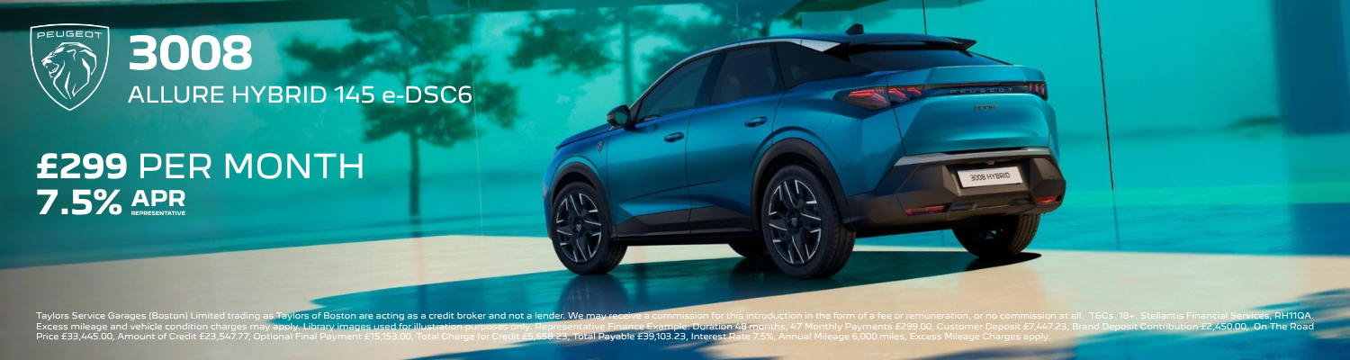 peugeot 3008 offer