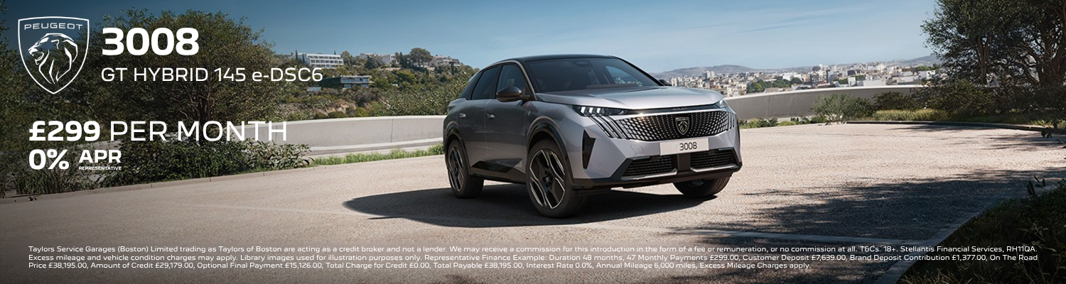 peugeot 3008 offer