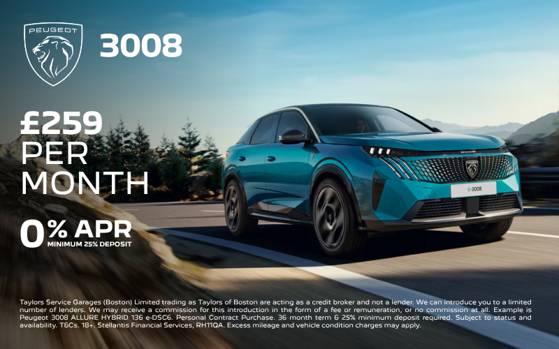 peugeot 3008 offer