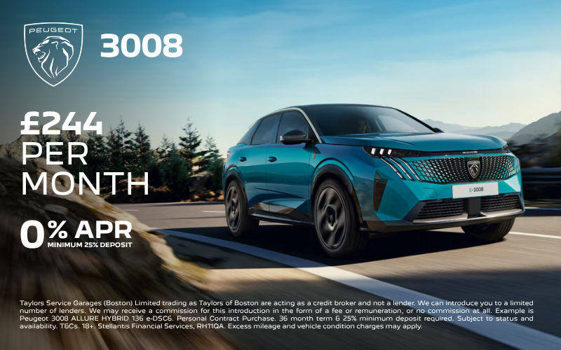 peugeot 3008 offer