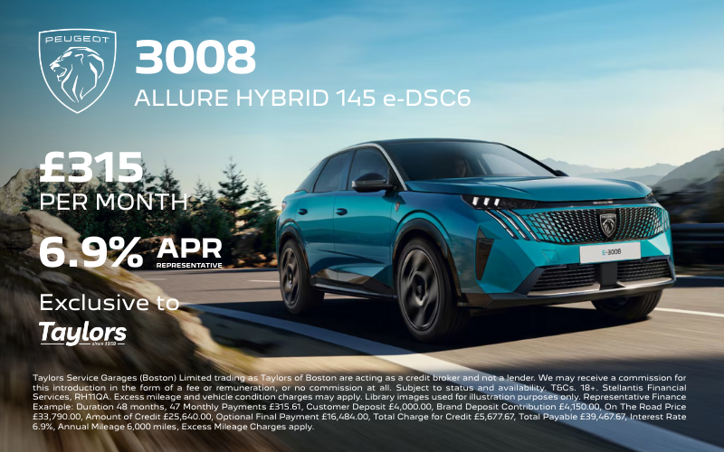 peugeot 3008 offer