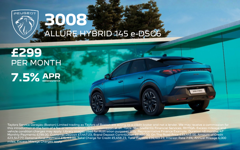 peugeot 3008 offer