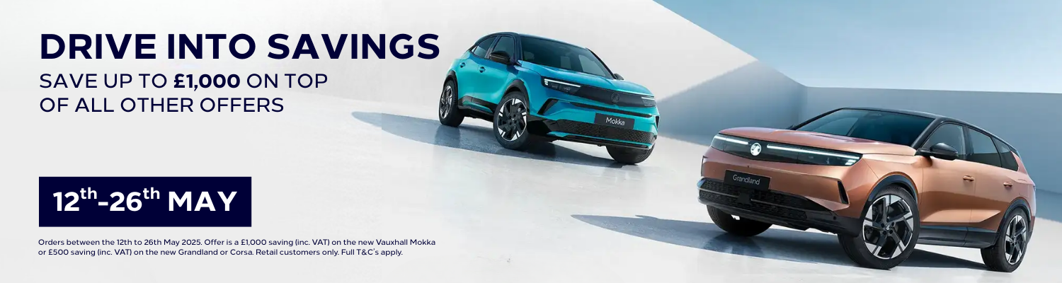 VAUXHALL SALES EVENT MAY 2025