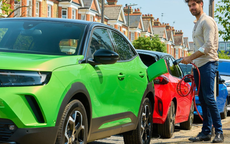 vauxhall mokka charging street parking