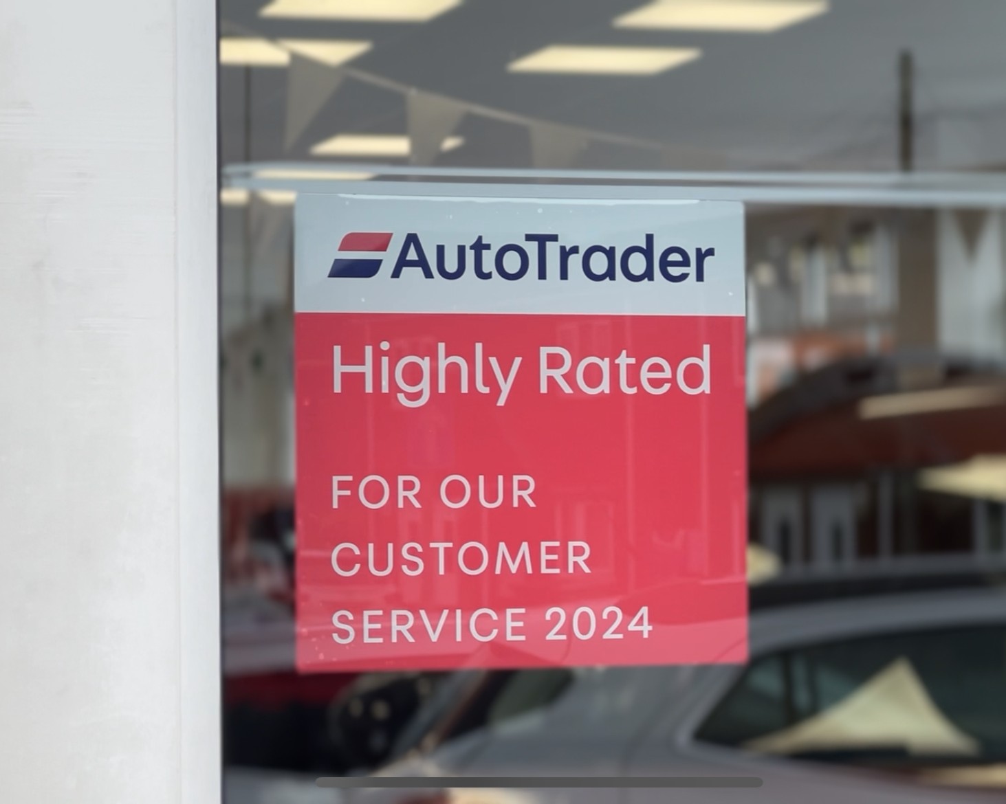 autotrader highly rated dealer window sticker