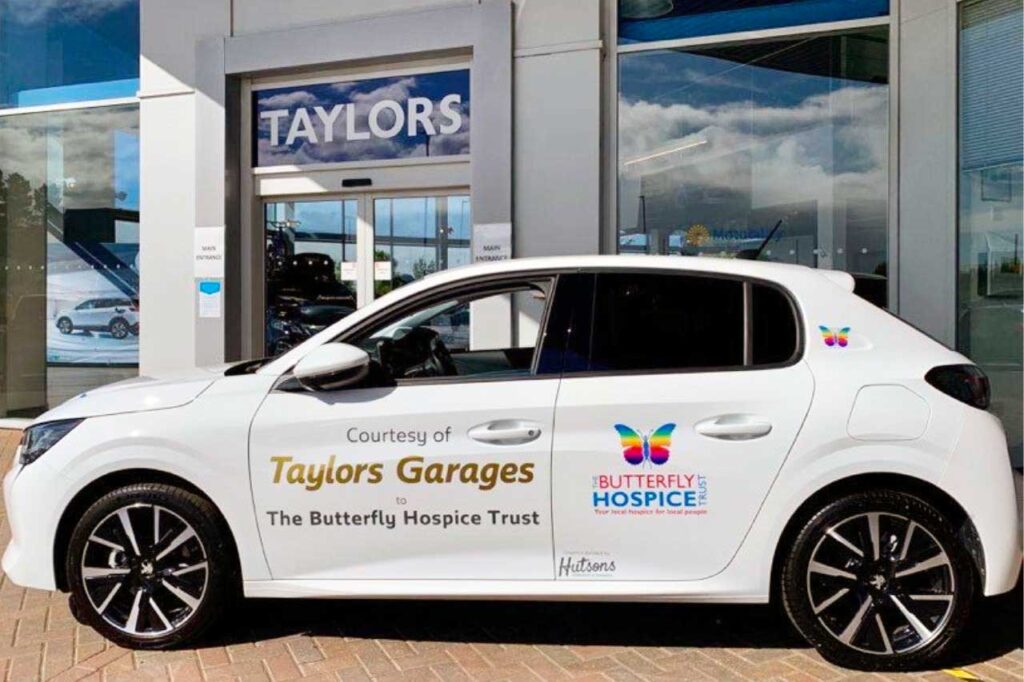 Taylors of Boston Donate New Peugeot 208