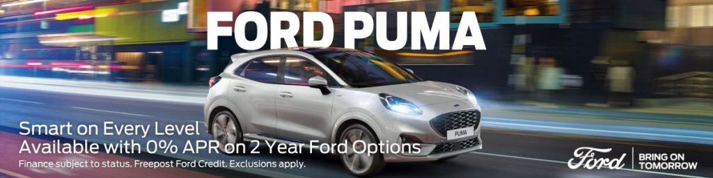 Taylors Ford Puma 0% Finance Offer